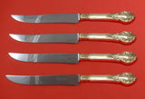 Royal Dynasty by Kirk-Stieff Sterling Silver Steak Knife Set Texas Sized Custom