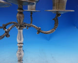 Hnos Sanchez Mexican Sterling Silver Candelabra 5-Light 10 1/4" Tall (#3892)