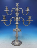 Rochambeau by Mueck-Carey Co Sterling Silver Candelabra Pair 3-Light (#6382)