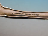 Lap Over Edge Acid Etched by Tiffany Sterling Silver Sugar Sifter w/ Currants 7"
