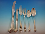 Williamsburg Shell Stieff Sterling Silver Flatware Set 18 Service 114 pcs Dinner
