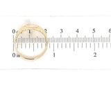 14k Yellow Gold Men's Signet Ring w/ Fancy Scrollwork Size 8.75 Jewelry (#J6791)