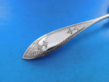 Blueberry by Gorham Sterling Silver Large Berry Spoon GW w/ 3-D berries 10 3/4"