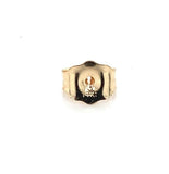 Nouveau Style 14k Yellow Gold 9.06ct Genuine Natural Citrine Earrings (#J5915)