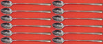 Rambler Rose by Towle Sterling Silver Iced Tea Spoon Set 12 pieces 8"