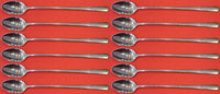 Rambler Rose by Towle Sterling Silver Iced Tea Spoon Set 12 pieces 8"