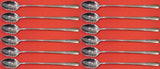 Rambler Rose by Towle Sterling Silver Iced Tea Spoon Set 12 pieces 8"