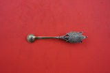 Morning Glory by Gorham Sterling Silver Sugar Spoon unusual w/ spring 3 1/4"