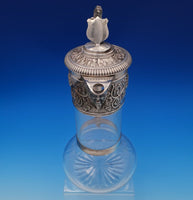 H. Woodward and Co English Victorian Sterling Claret Wine Decanter Pitcher #7524