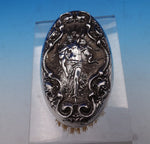 Irian by Wallace Sterling Silver Brush #3000 4 1/4" x 2 1/2" Art Nouveau (#7964)