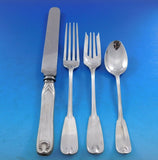 Palm by Tiffany & Co Sterling Silver Flatware Service for 12 Set 197 pcs Dinner