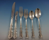 Angelique by International Sterling Silver Flatware Set For 8 Service 55 Pieces