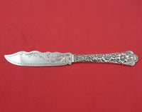 Cluny by Gorham Sterling Silver Fish Knife FH All Sterling Bright-Cut 8 1/8"