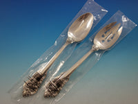 Grande Baroque by Wallace Sterling Silver Flatware Set Service 70 pc Dinner New