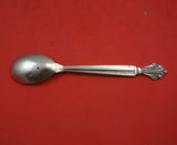 Acanthus by Georg Jensen Sterling Silver Condiment Spoon Ovoid 5" Serving