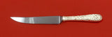 Repousse by Kirk Sterling Silver Steak Knife Serrated HHWS Custom 8 1/2"