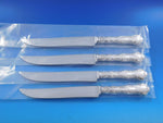 Strasbourg by Gorham Sterling Silver Steak Knife Set 4pc Texas Sized Custom