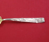 Vine by Tiffany Sterling Silver Egg Spoon Gold washed Iris Motif TIFFANY BOOK