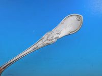 Dew Drop by Shiebler Sterling Silver Berry Spoon Pie Crust Edge Embossed Bowl 9"