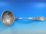 Duchess by Seymour Sterling Silver Soup Ladle Bright-Cut Super Heavy 12"