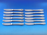 Lily of the Valley Gorham Sterling Silver Butter Spreader HH Modern Set 12 pcs