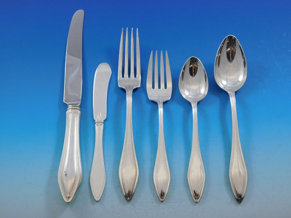 Mary Chilton by Towle Sterling Silver Flatware Set For 12 Service 77 Pieces