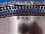 Russian 84 Silver Assay A. Yashinkov Tea Tray Handles Leaves Acorns Vines #8573