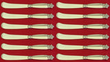 Acanthus by Georg Jensen Sterling Silver Butter Spreader HH AS Paddle Set 12 pcs