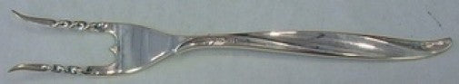 Pine Spray by International Sterling Silver Baked Potato Fork Custom Made 7"