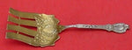 Du Barry by Durgin Sterling Silver Asparagus Fork Gold Washed 9 1/2" Serving