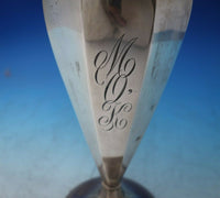 King George by Wilcox Wagoner and Watson Sterling Silver Basket w/Handle (#5831)