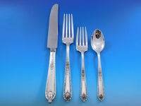 Della Robbia by Alvin Sterling Silver Flatware Set Service 106 pieces Dinner