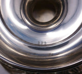 Lily by Meriden Britannia Sterling Silver Bowl on Pedestal #899 4" Tall (#4858)