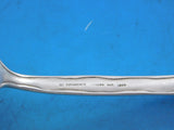 Lap Over Edge Acid Etched by Tiffany Sterling Silver Teaspoon Easter Lily 6"