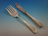 Betsy Patterson Engraved by Stieff Sterling Silver Flatware Set Service 67 pcs