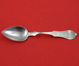 Meyer and Graffe Coin Silver Place Soup Spoon Bright-Cut 7" Flatware Heirloom