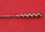 Square Twist #5 by Whiting Sterling Silver Ice Cream Server Gold Washed 10 1/2"