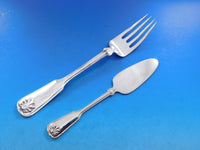 Shell & Thread by Tiffany Sterling Silver Flatware Set 12 Service 141 pcs Dinner