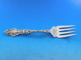 Irian by Wallace Sterling Silver Cold Meat Fork 8 1/4" Serving Art Nouveau