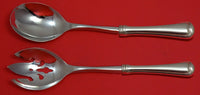 Old French by Gorham Sterling Silver Salad Serving Set 2pc Pcd Custom 10 1/2"