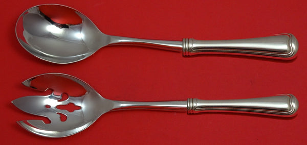Old French by Gorham Sterling Silver Salad Serving Set 2pc Pcd Custom 10 1/2"