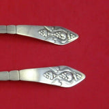 Fuchsia by Georg Jensen Sterling Silver Hors D' Oeuvre Set 2pc 6" Antique