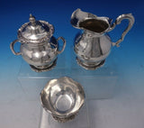 Strasbourg by Unknown Peruvian Sterling Silver Tea Set 5pc with Tray (#5201)