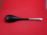Camellia by Gorham Sterling Silver Salad Serving Fork w/black plastic 12"