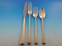 Royal Satin by Wallace Sterling Silver Flatware Set for 12 Service 63 Pieces