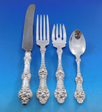 Old Orange Blossom by Alvin Sterling Silver Flatware Set 8 Service 32 pcs Dinner