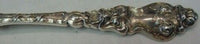 Douvaine by Unger Sterling Silver Nouveau Sardine Fork 7-Tine GW 5 3/4"