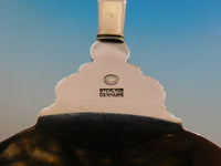 Acorn by Georg Jensen Denmark Sterling Silver Tomato Server Flowers on Blade 9"