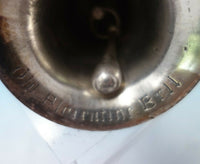 Florentine Gorham Silverplate Dinner Bell #042 5 1/4" x 2 3/4" (#5615)