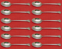 Chippendale by Towle Sterling Silver Teaspoon Set 12 pieces 6 1/8"